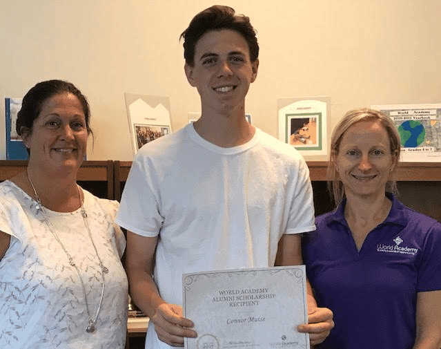 World Academy Announces First Two Alumni Scholarship Recipients